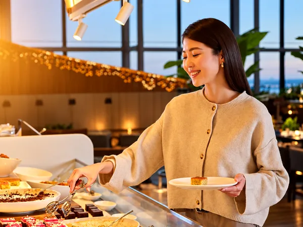 VIP Lounge büfe ikramları